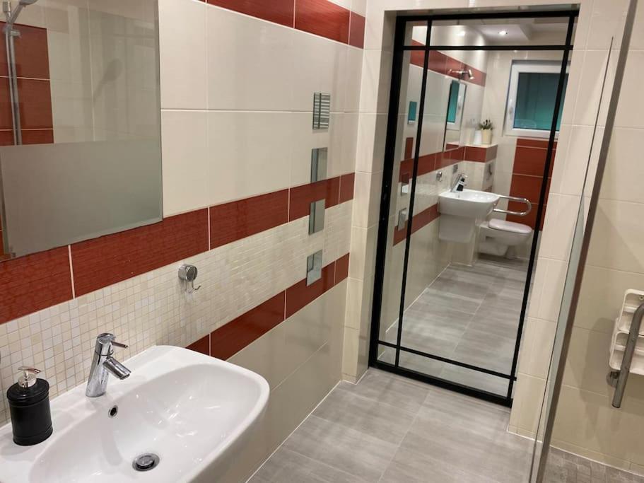 4 Bedroom Family House With Access To A Hot Tub Goczałkowice-Zdrój エクステリア 写真
